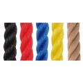 Twisted PP PE Plastic  rope cordage for marine usage